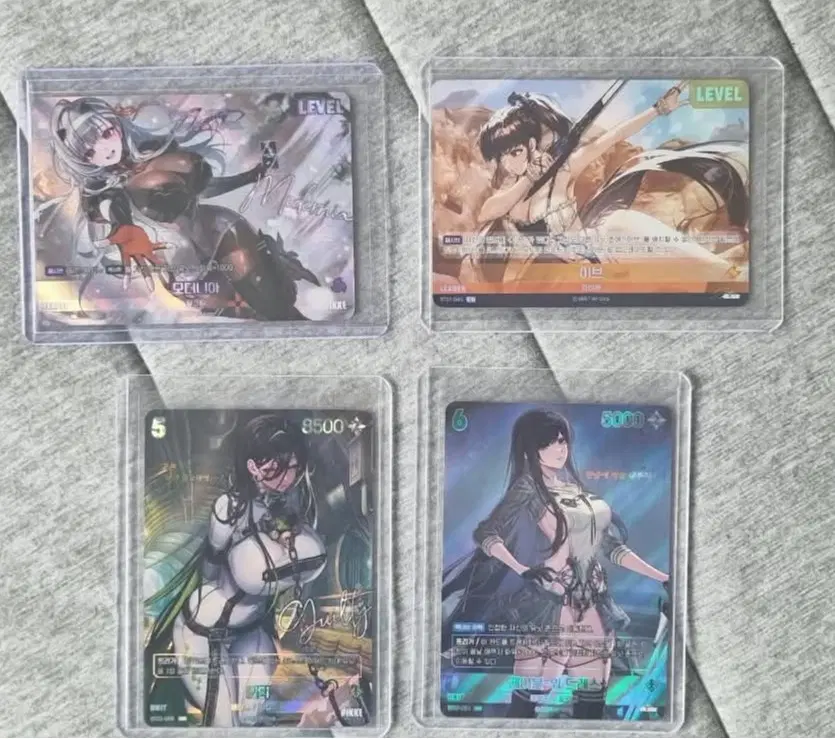 니벨아레나 니케 스텔라블레이드 사인카드 장 세트 NIKKE Stellar Blade Nivel Arena Signature Card Set Modernia, Guilt