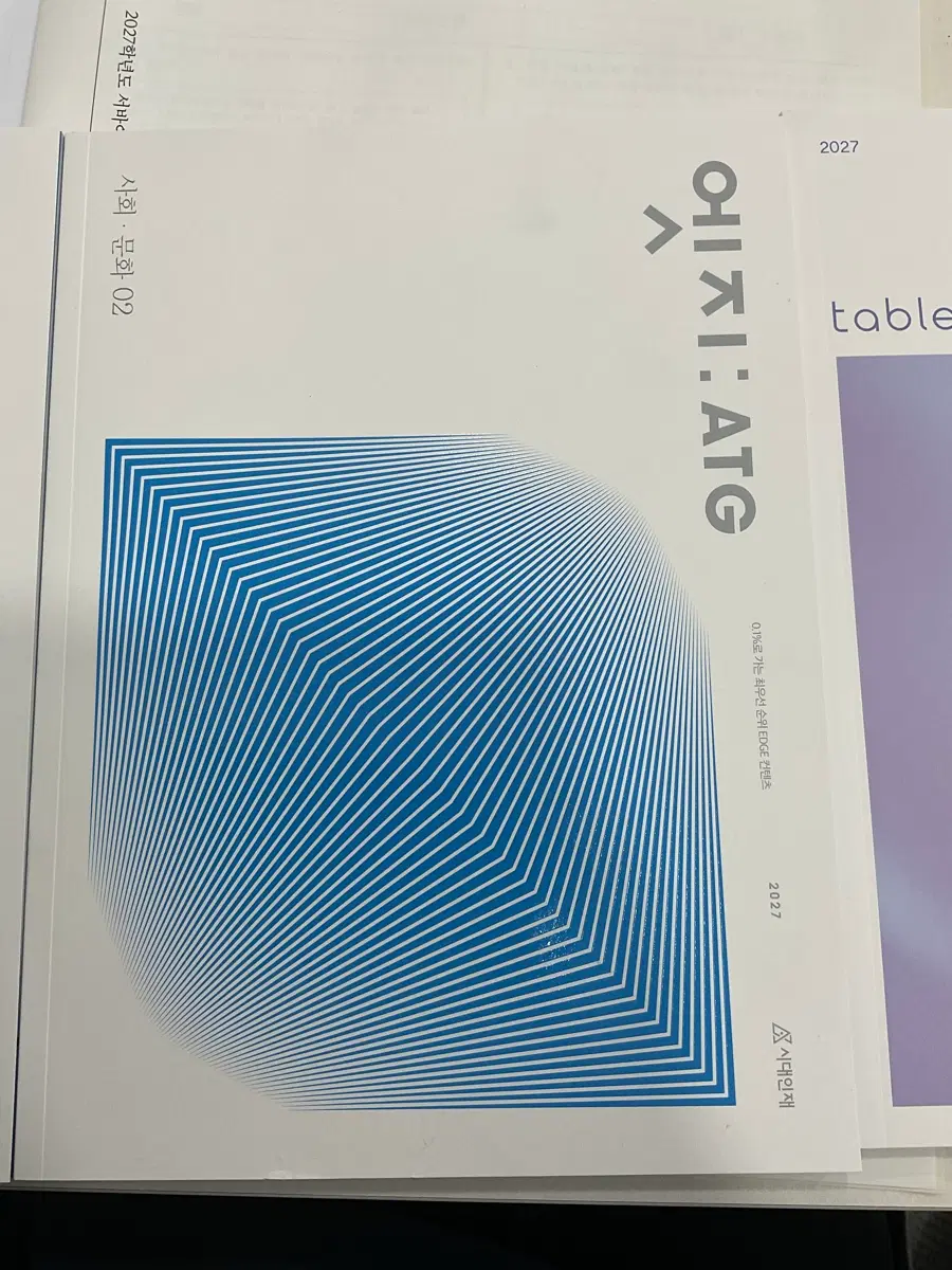 2027학년도 서바이벌 사회문화 02 에지: ATG