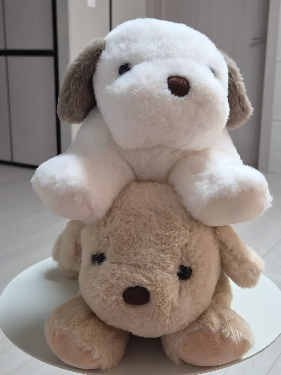 강아지 인형 뭉뭉이 라잉독 소 2종(새상품) 팝니다.
