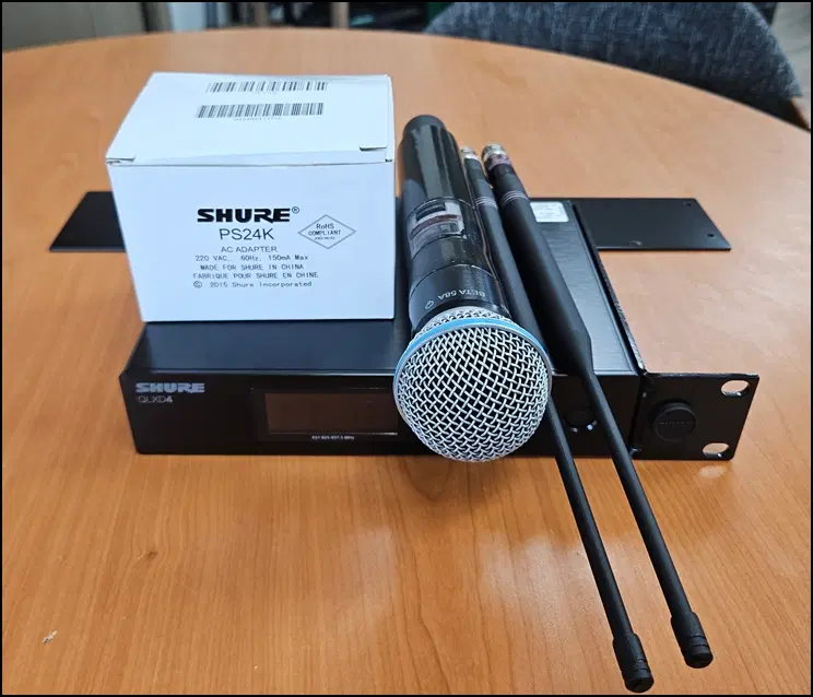 [중고] 슈어(SHURE) QLXD4 / QLXD2 BETA 58A 무선 마이크