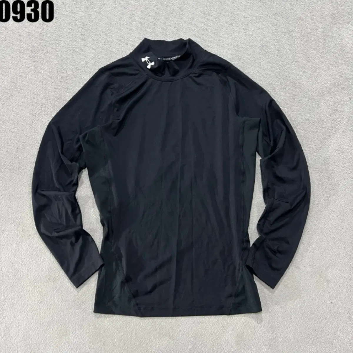 언더아머 긴팔 티셔츠 블랙 XL