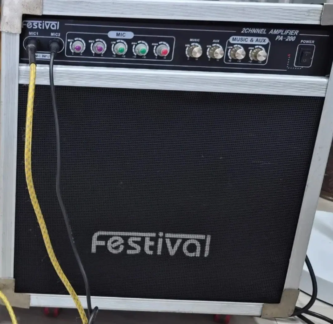 Festival PA-200 2채널 앰프