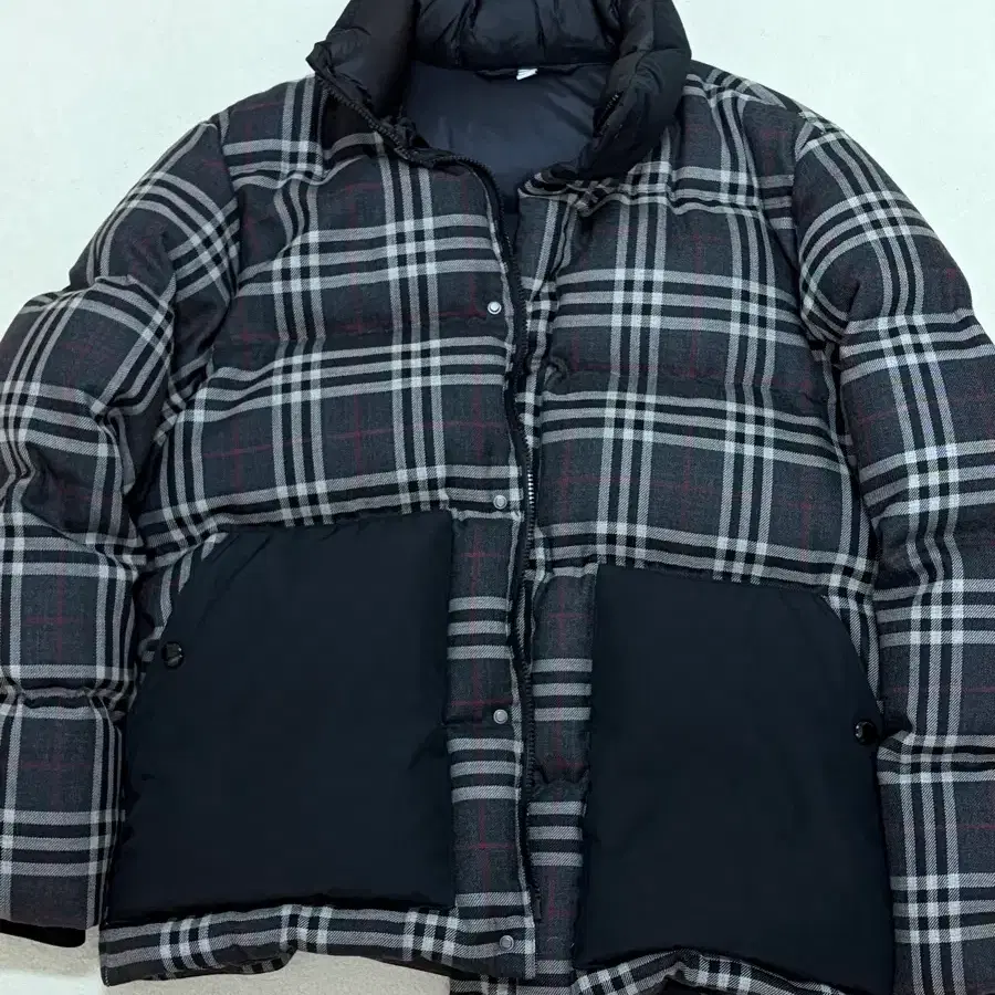 버버리 울 패딩 M 버버리 패딩 M 버버리 킬햄 패딩 M 버버리 킬햄