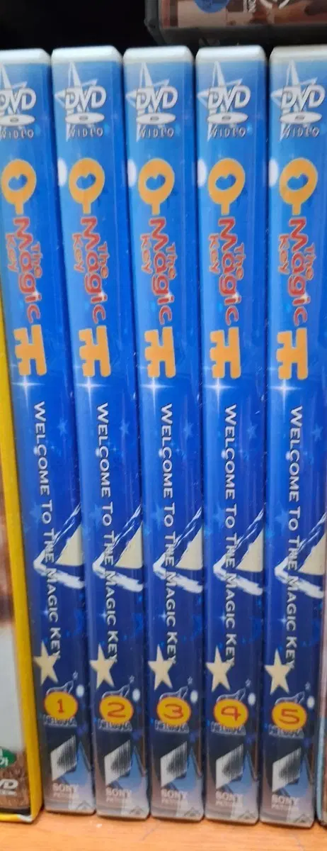 매직키 DVD 1~5권 세트