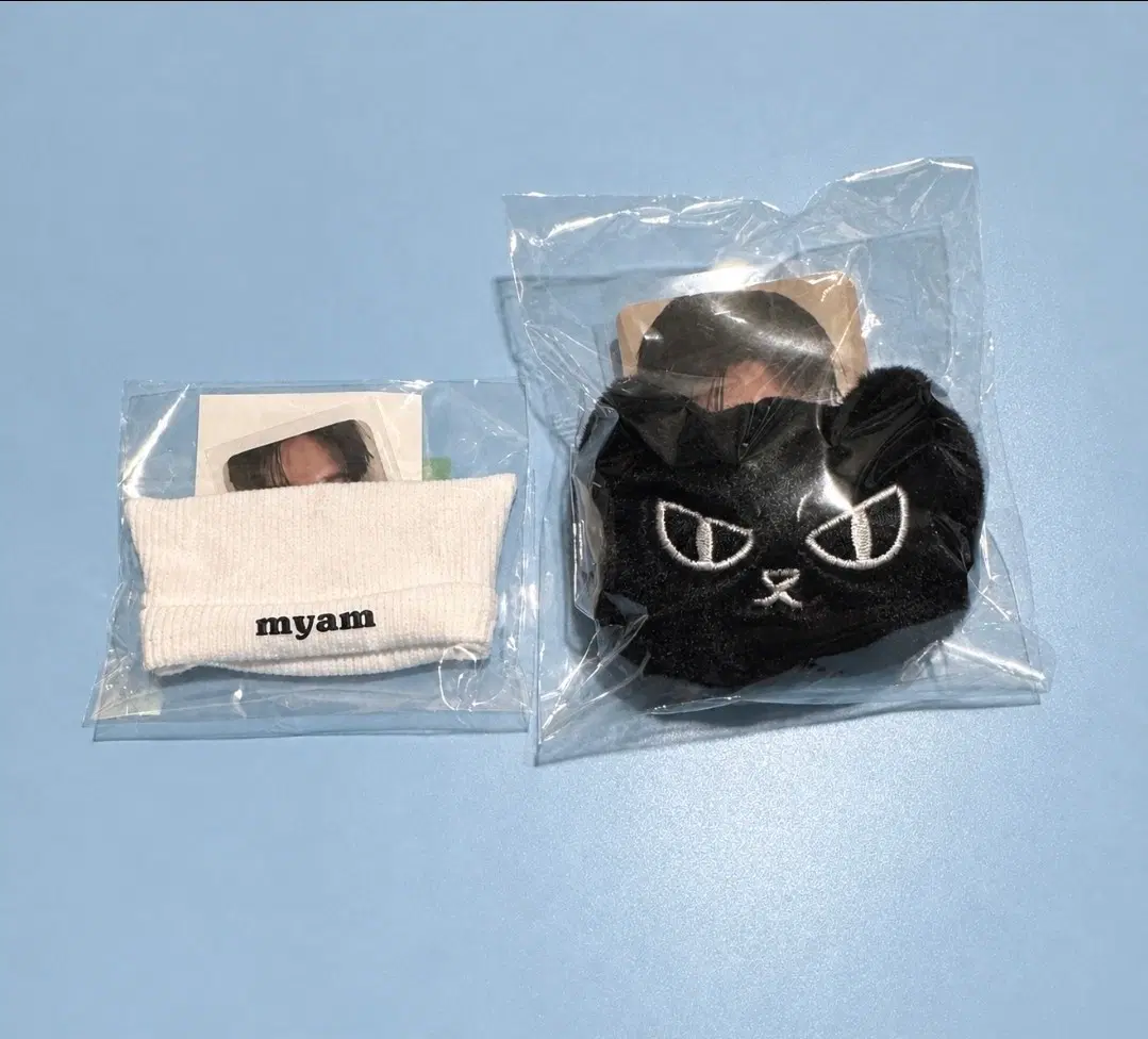 먐 인형 페이스키링 + 비니 세트 일괄 엔플라잉 차훈