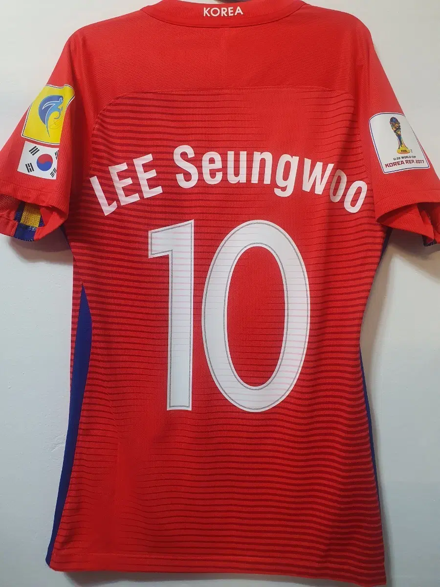 16-18 대한민국 국대 이승우 유니폼 선수지급용