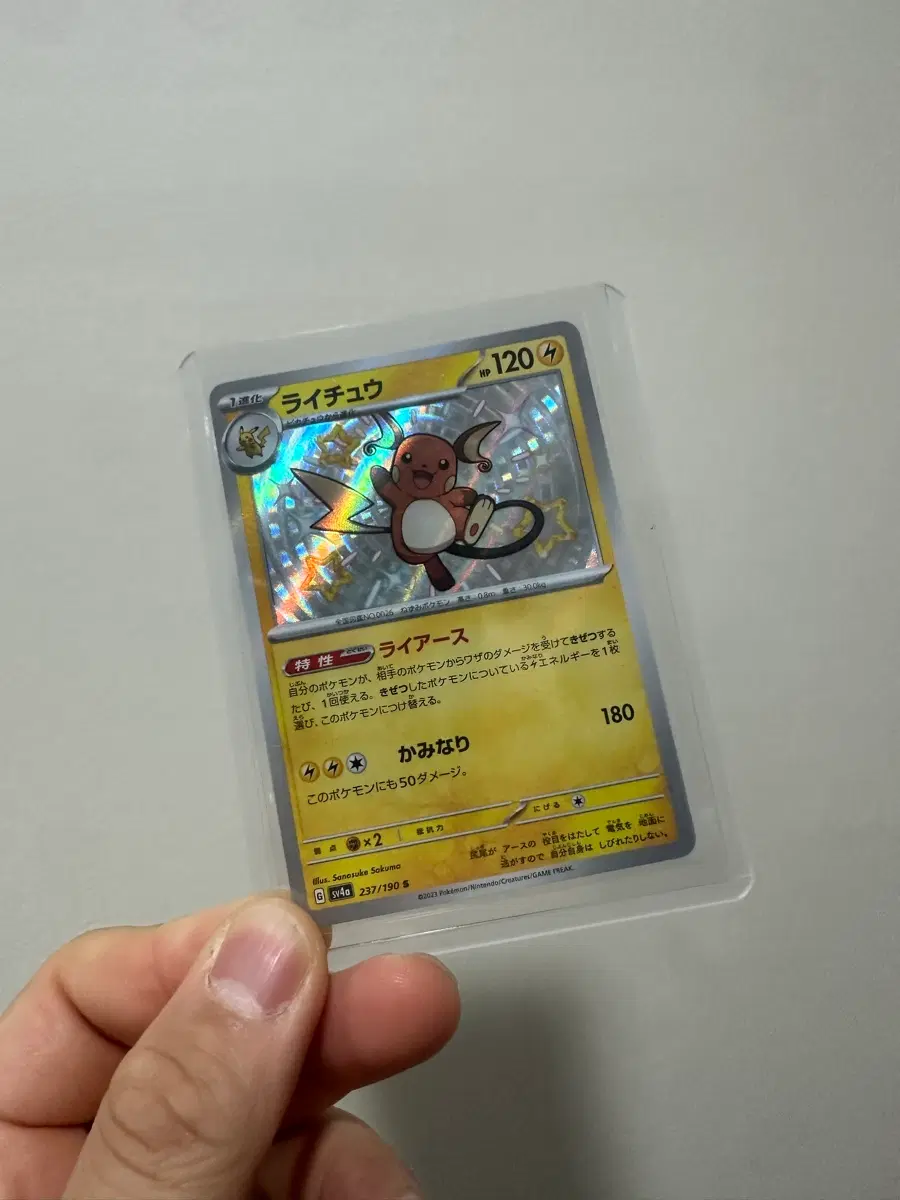 라이츄 이로치 일판