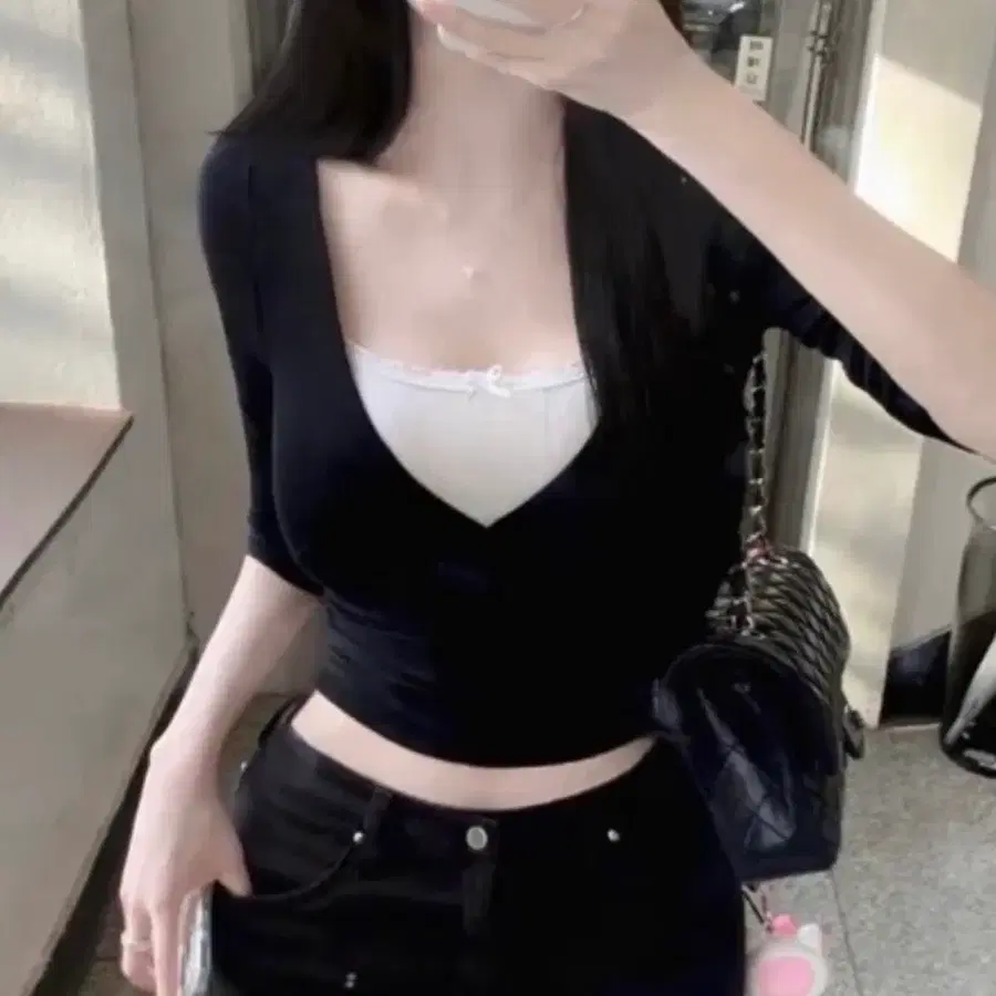 일체형 레이어드 7부티