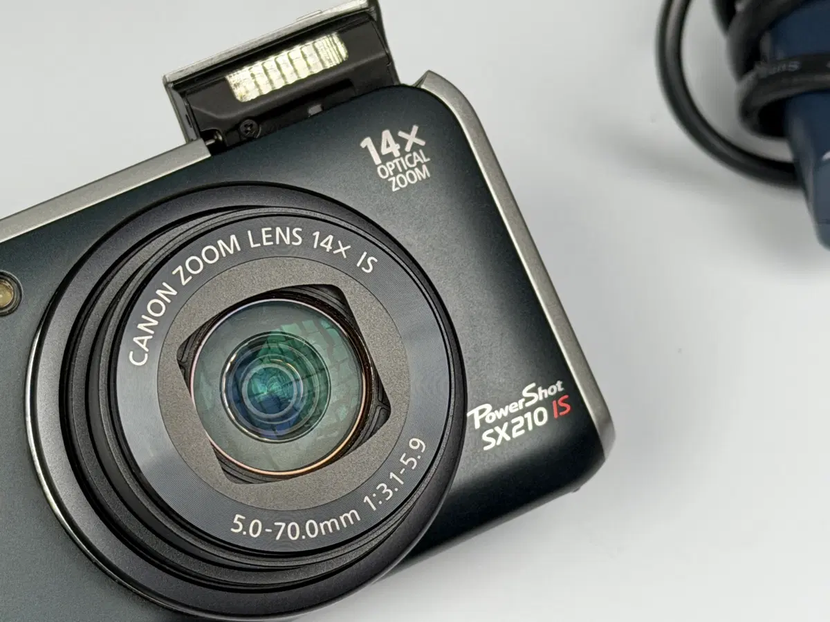 캐논 SX210 IS 빈티지 레트로 카메라(IXUS와 동일 결과물)