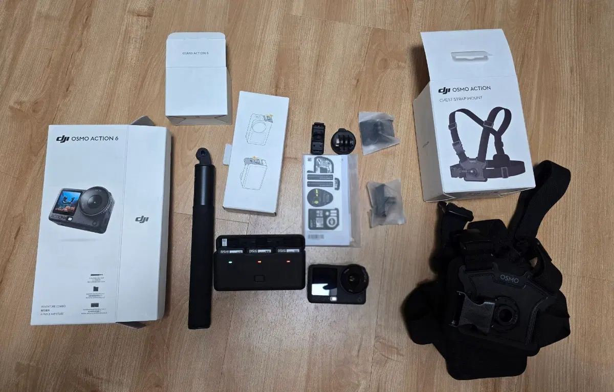 DJI 오즈모 액션6 어드벤쳐 콤보 + 체스트 마운트