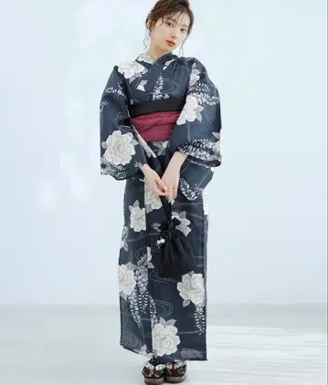 dita 유카타 나기노 후지나가레 5세트