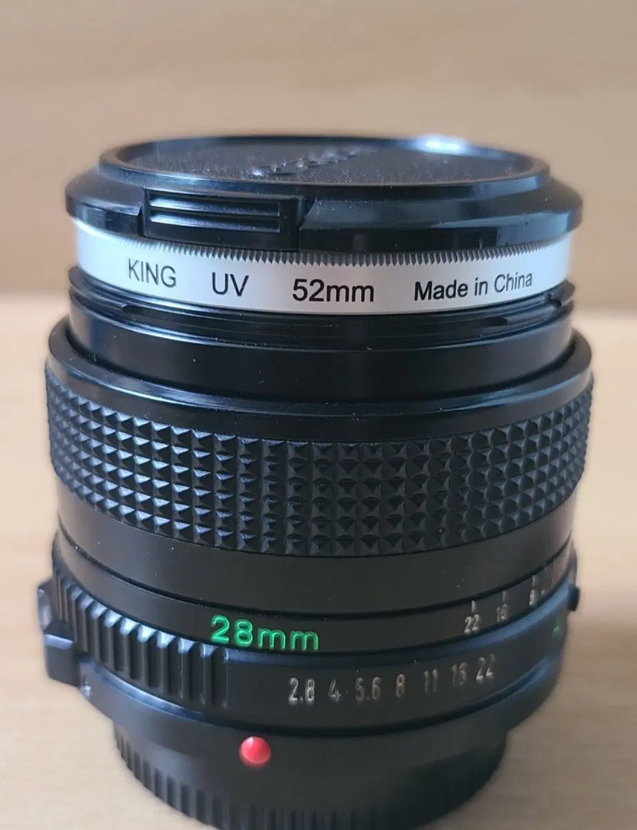 캐논 FD 28mm 1:2.8 수동 필름카메라 렌즈 판매합니다