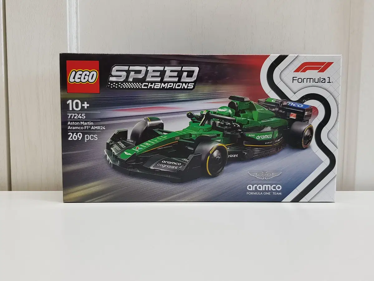 레고 77245 스피드 챔피언 애스턴 마틴 아람코 F1 AMR24