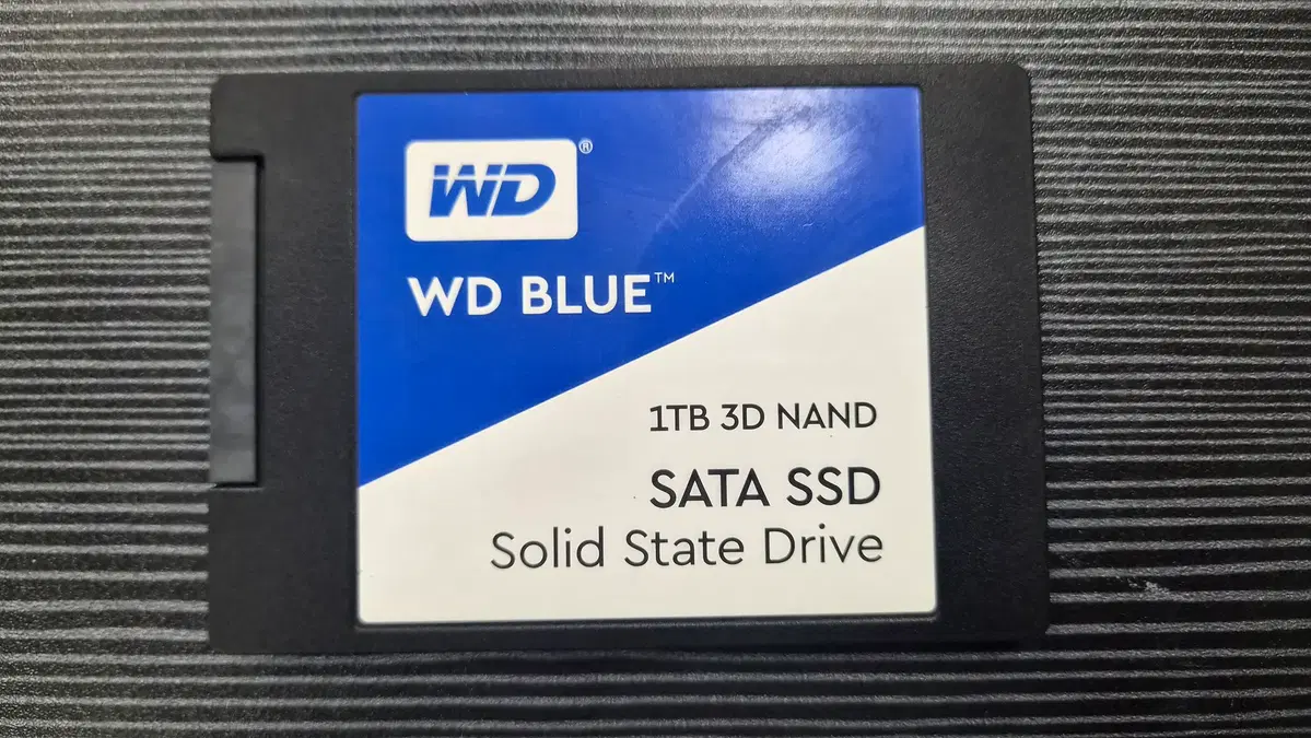 [무료배송] 디램탑재 1TB 대용량 WD BLUE 3D NAND 고성능 가성비 SATA SSD