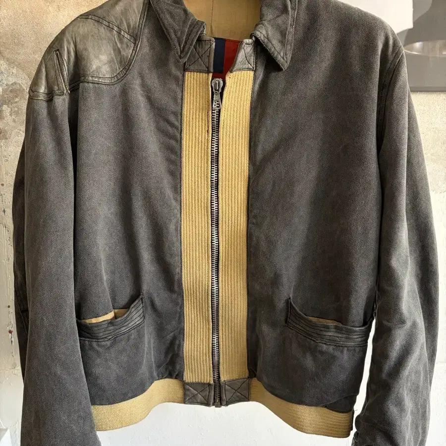 80s chevignon flight bomber jacket