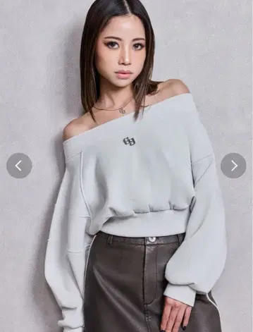 GYDA GG short 라메 상의