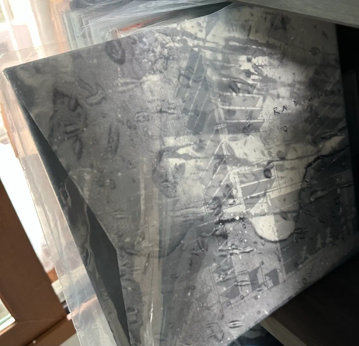 라디오헤드 인레인보우 box lp cd