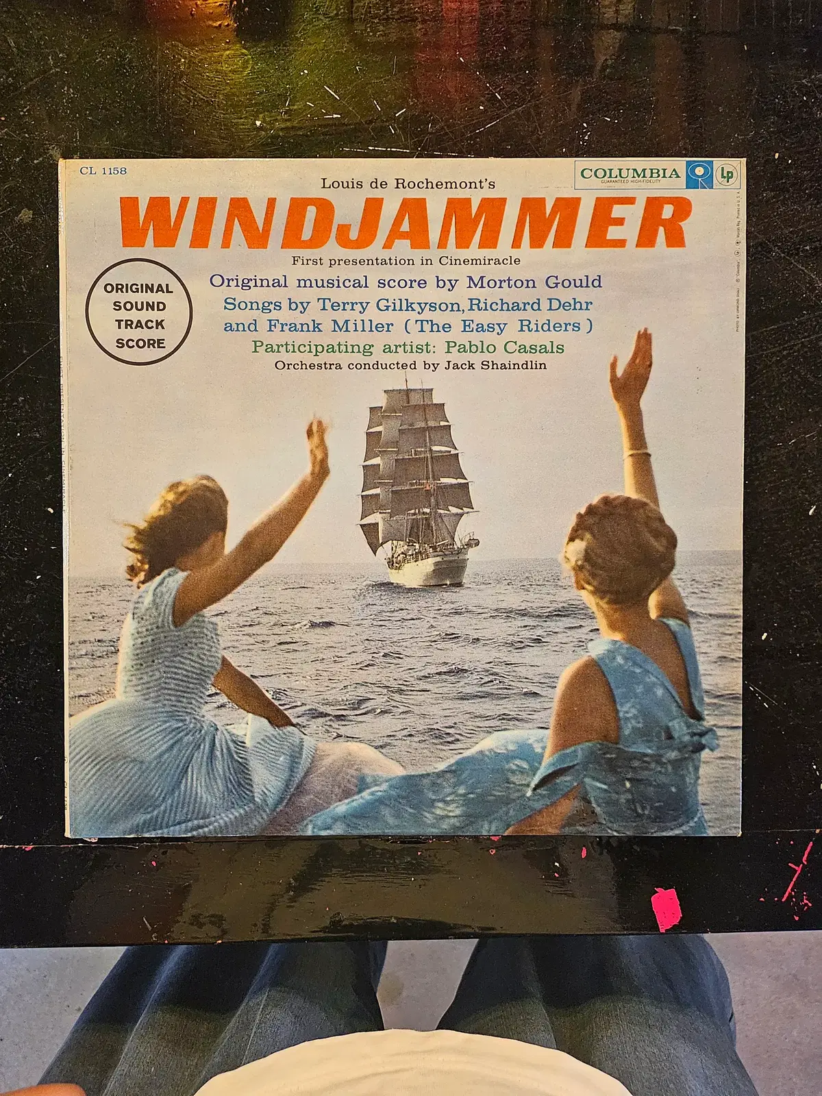 1958년 발매된 역사적인 다큐멘터리 영화 <윈드재머(Windjammer)>의 오리지널 사운드트랙(OST)