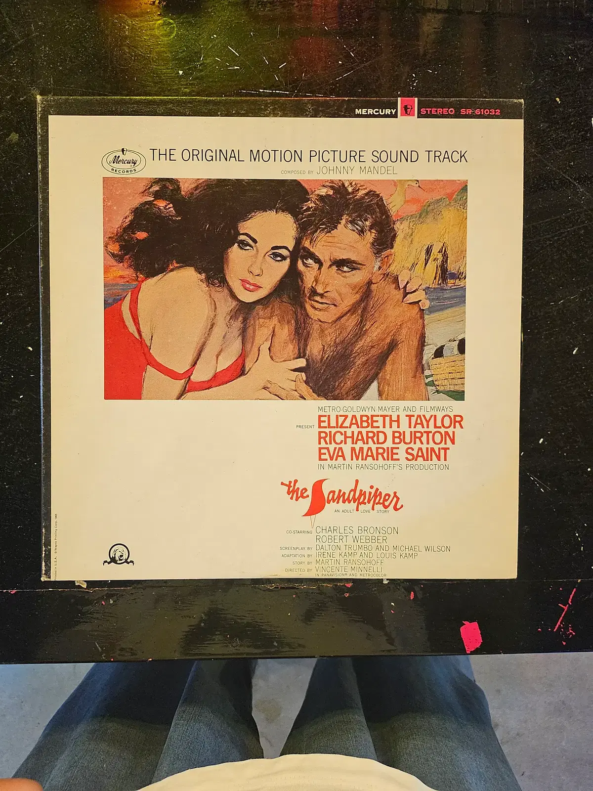 세기의 연인 엘리자베스 테일러(Elizabeth Taylor)와 리처드 버튼(Richard Burton) 주연의 1965년 고전 로맨스 영화 *'고백 ost lp