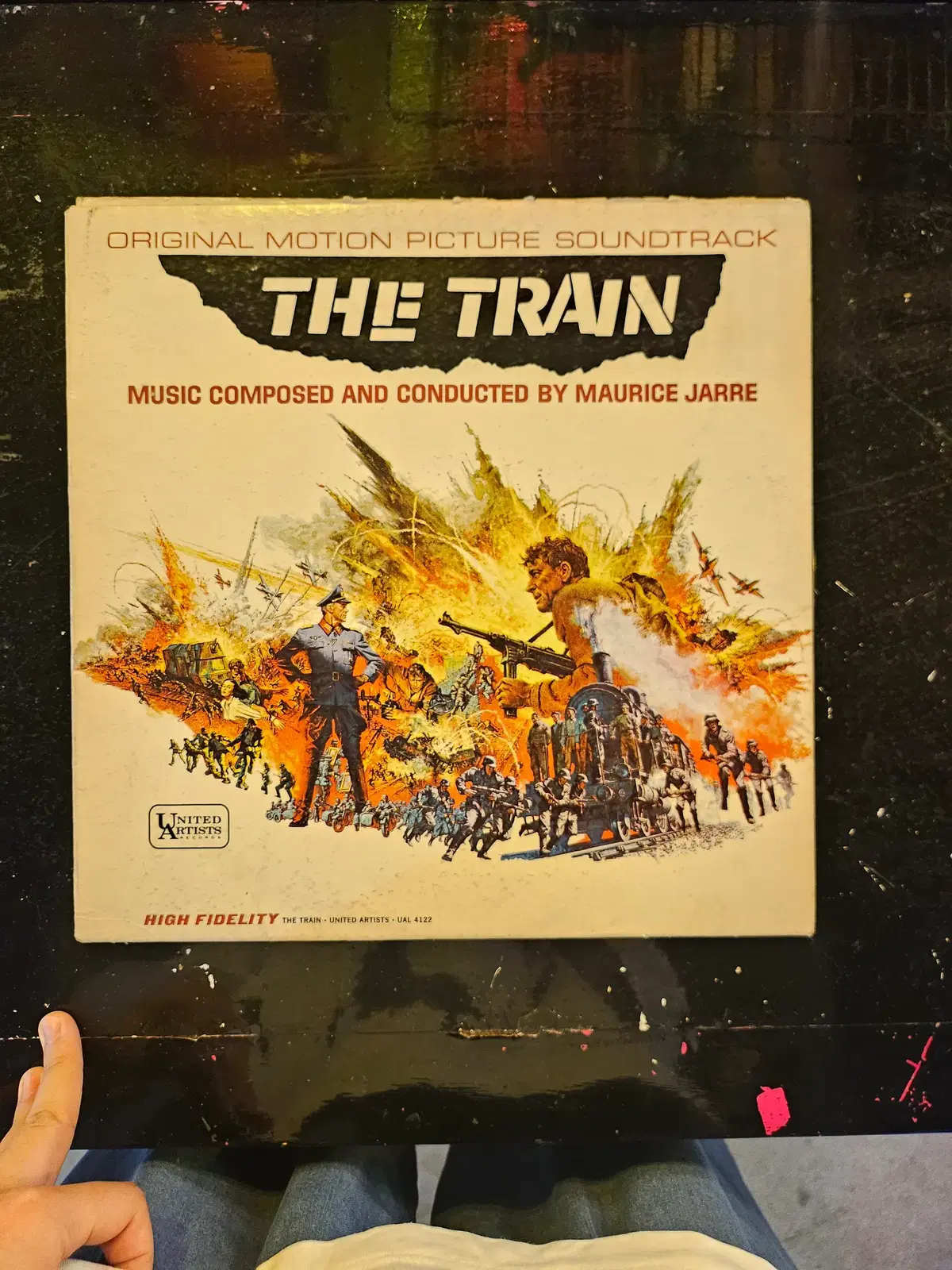 존 프랑켄하이머 감독의 명작 전쟁 영화 '반격(The Train, 1964)'*의 오리지널 사운드트랙(OST)