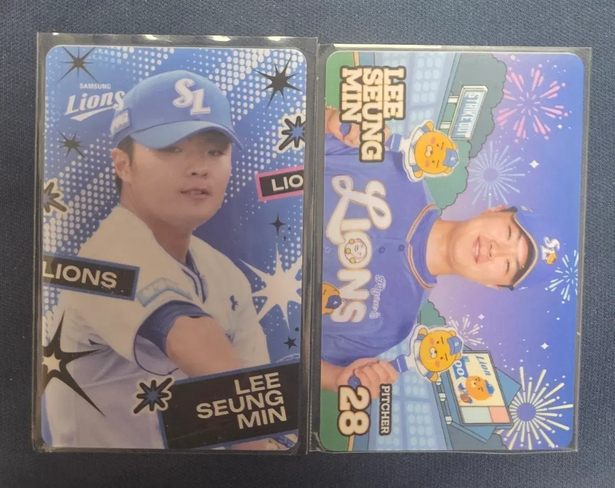이승민 5월 라이언 포카 일괄 삼성 라이온즈