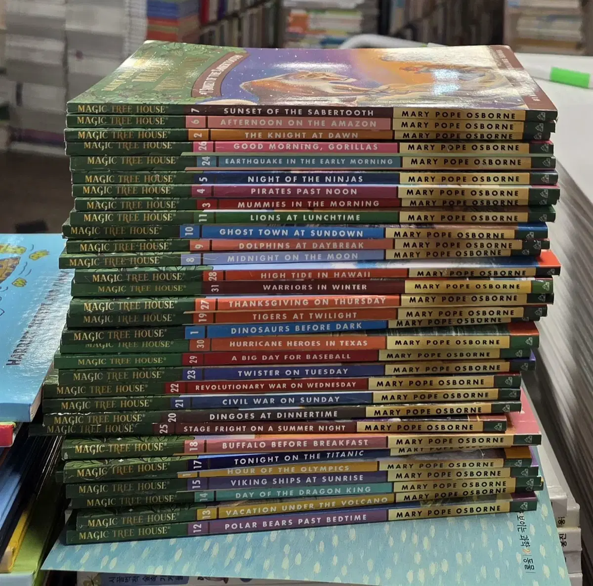Magic Tree House / Random House 31권 세트 영어원서 중고책