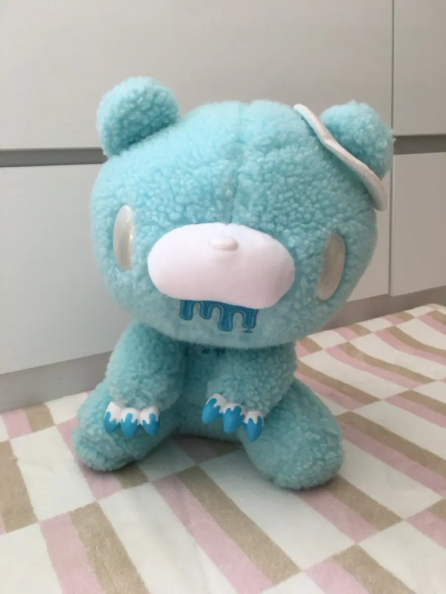 글루미베어 엔젤 인형 하늘색