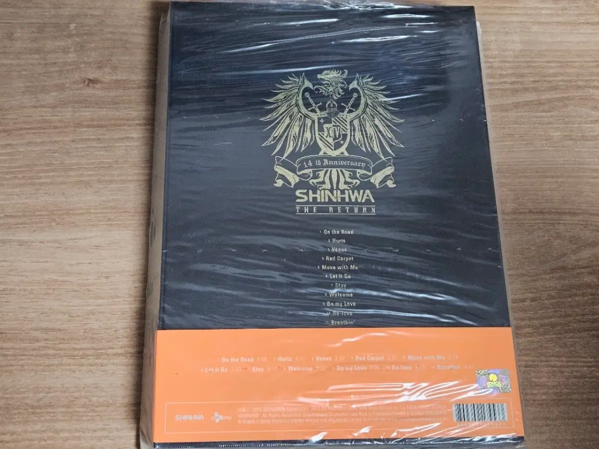 신화 (SHINHWA) - 정규 10집 'THE RETURN' 14주년 한정판 (미개봉 CD)