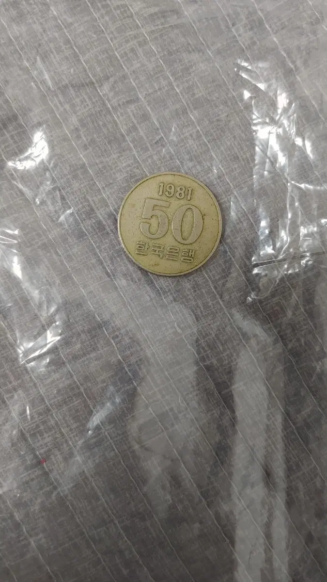 1981년 50원 한국은행