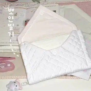 삽니다)) 다정한상자 편지 다이어리 커버 뽀얀딸기