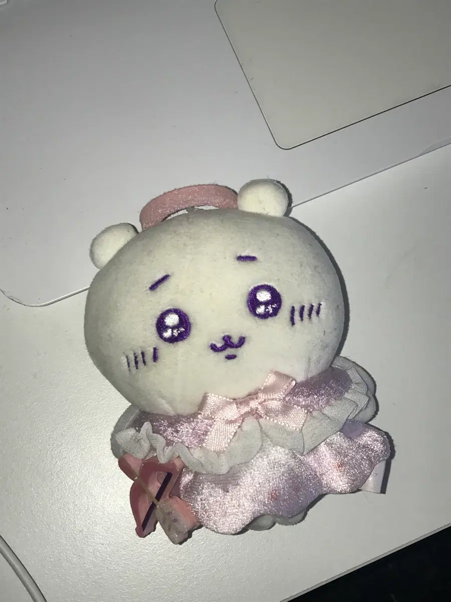Angel Chiikawa Angel Mascot Keyring (Great Angel Chiikawa Angel Devil Mascot Munchkin)