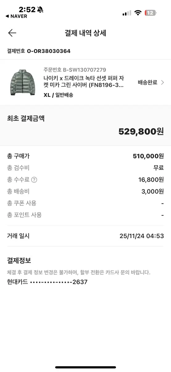 녹타 그린 xl