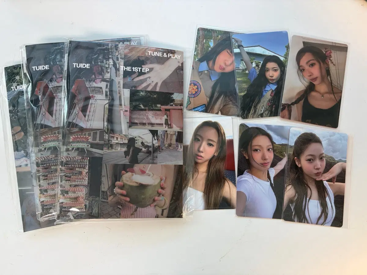 튜이드 미개봉 앨범 팬파티 미공포 포카