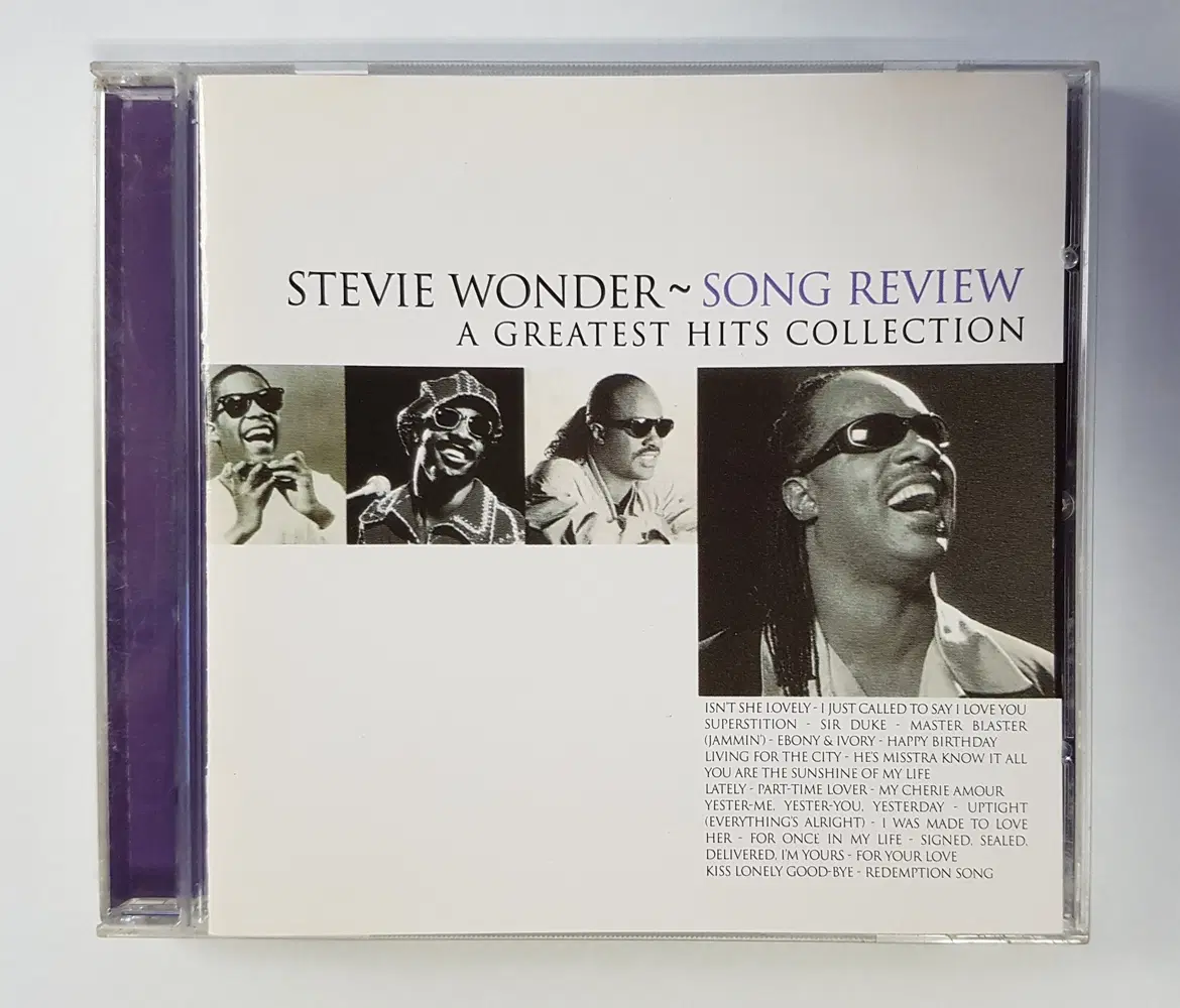 Stevie Wonder - Song Review - A Greatest Hits Collection 씨디