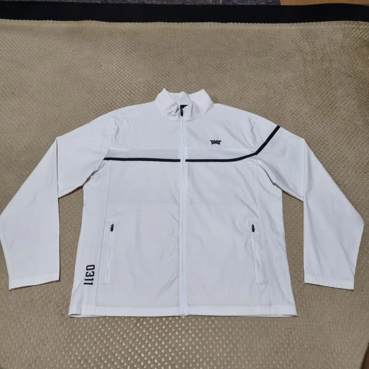 (XL) PXG 남성 골프 경량 바람막이 자켓