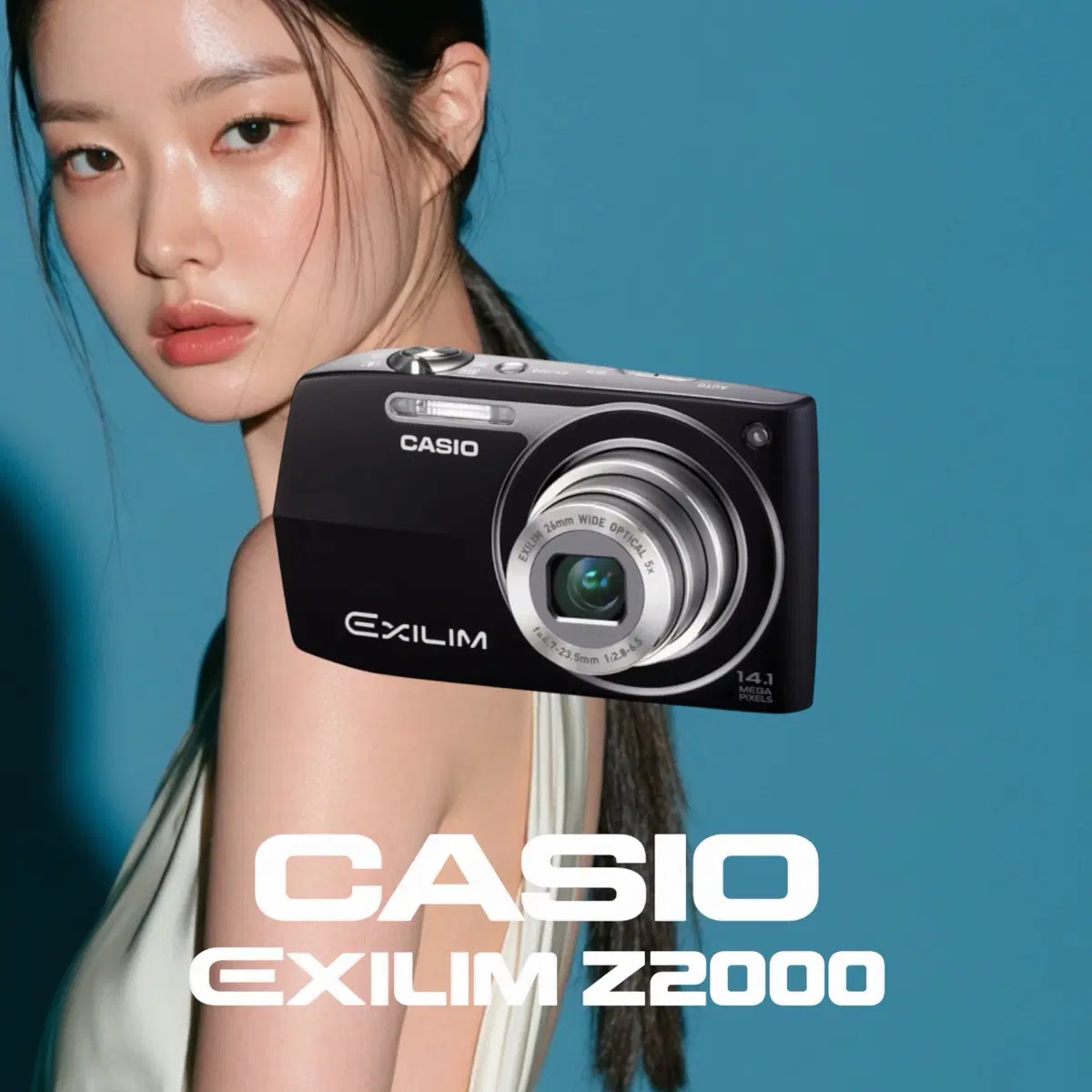 A+급)카시오 엑슬림 z2000 Black (EXILIM Z2000) 디카