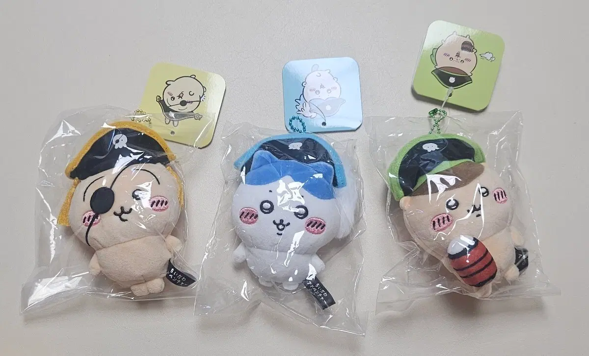 치이카와 오다이바 해적 마스코트 우사기 하치와레 쿠리만주