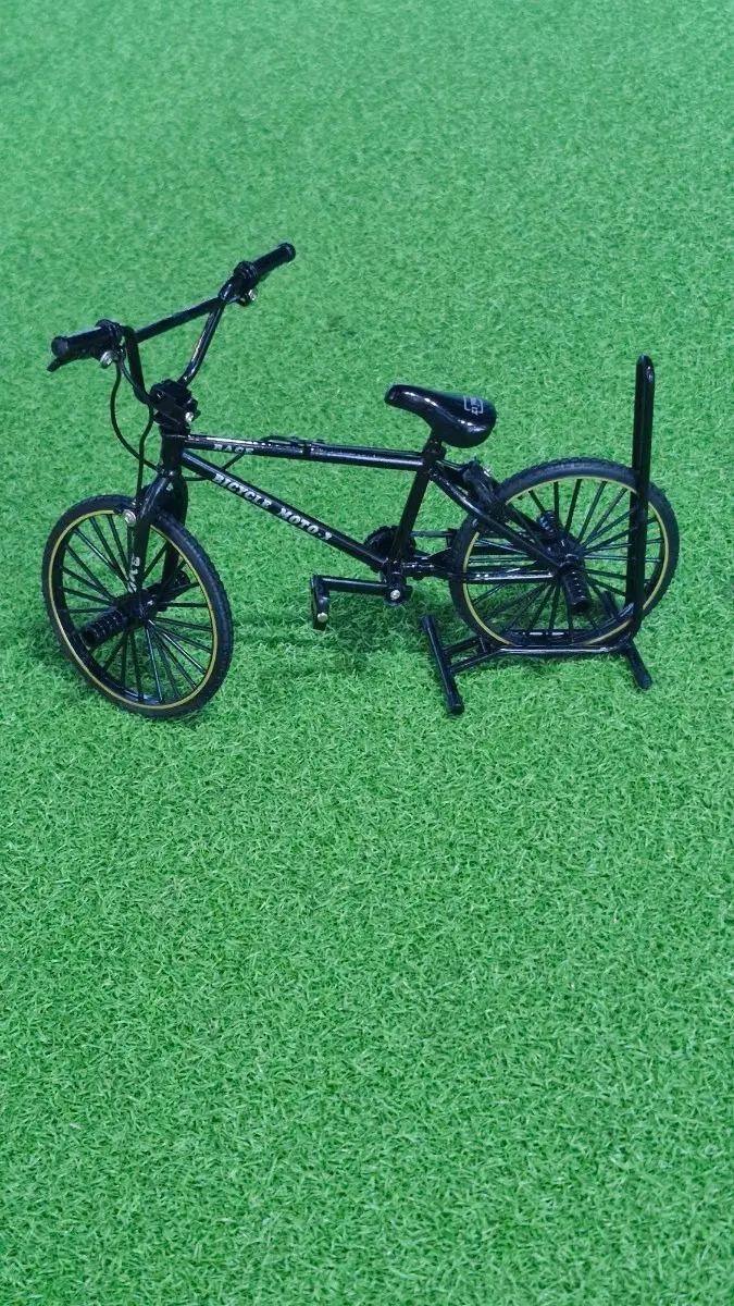 BMX 자전거 블랙 모형 다이캐스트