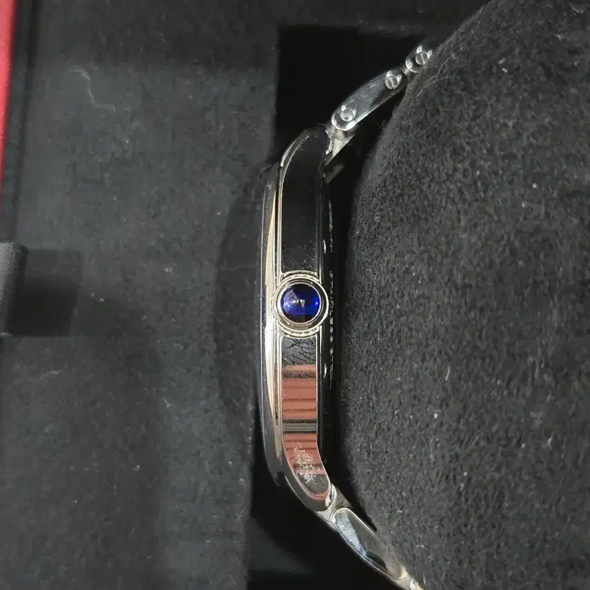 까르띠에 롱드머스트 40mm 오토매틱 시계 사진 3