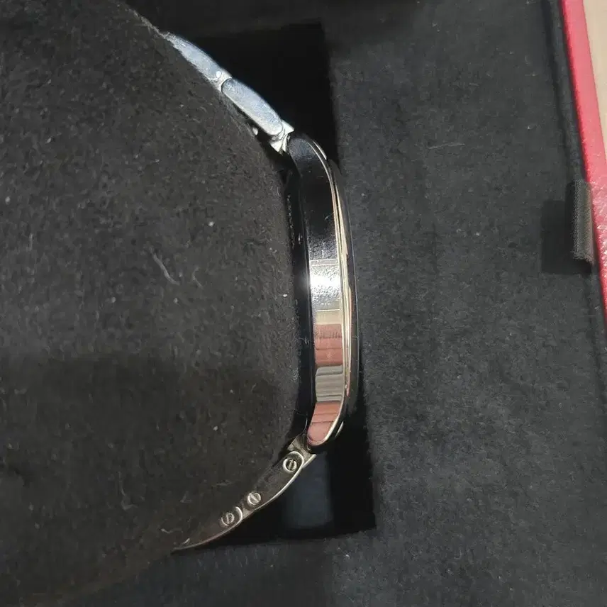 까르띠에 롱드머스트 40mm 오토매틱 시계 사진 4