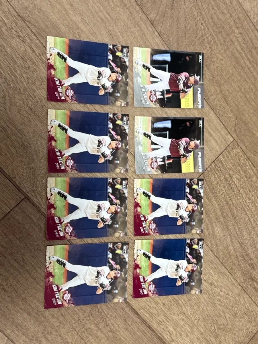 2025 KBO 크보카드 키움 히어로즈 김태진 노멀