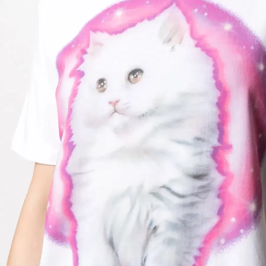 Ashley Williams 애슐리 윌리엄스 Airbrush Kitten 티셔츠