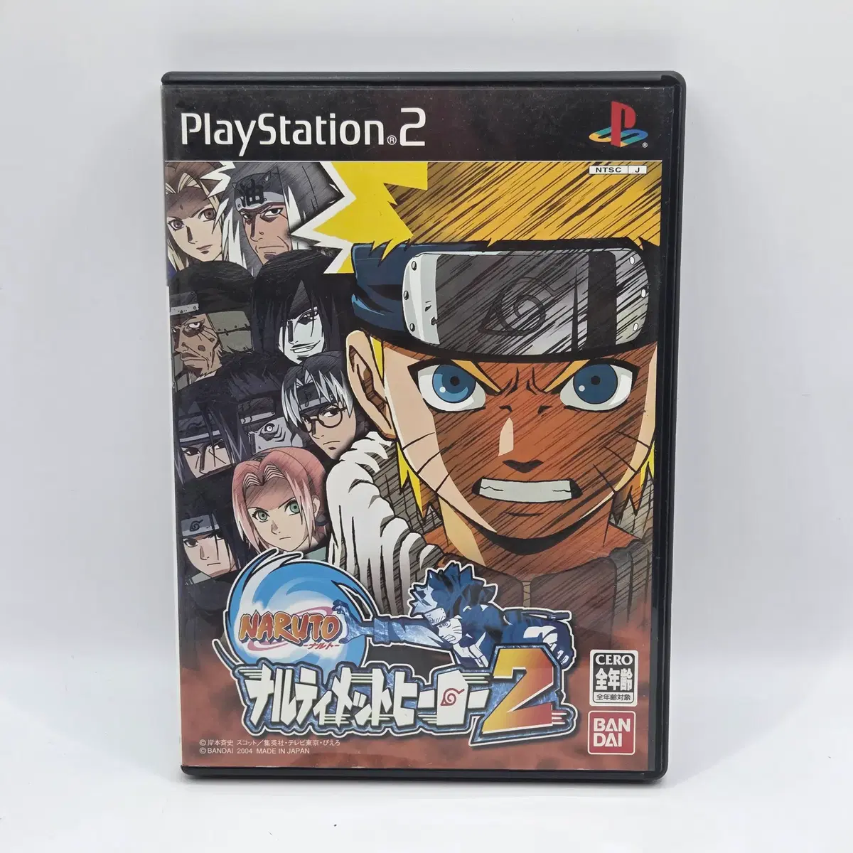 [일판] PS2 나루토 나루티밋 히어로 2 일본판 플스2 플2 중고 타이틀 게임 (A3324)