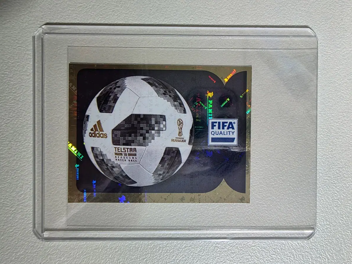 2018 파니니 월드컵 스티커 카드 - FIFA 공인구 카드 #7