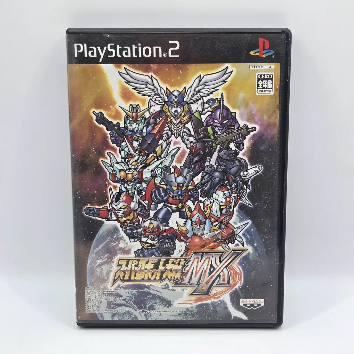 [일판] PS2 슈퍼로봇대전 MX 슈로대 일본판 플스2 플2 중고 타이틀 게임 (A3327)