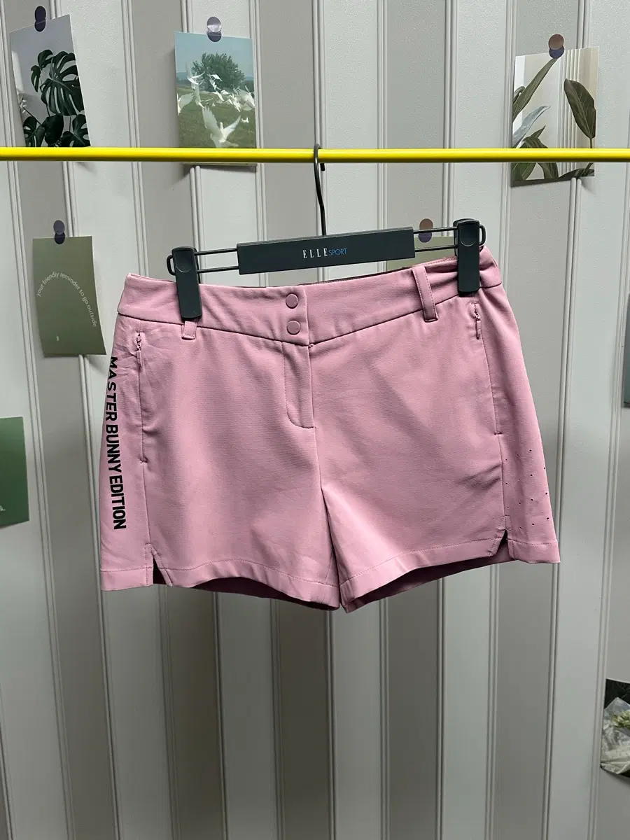 >정품 마스터바니에디션 골프 핑크 치마