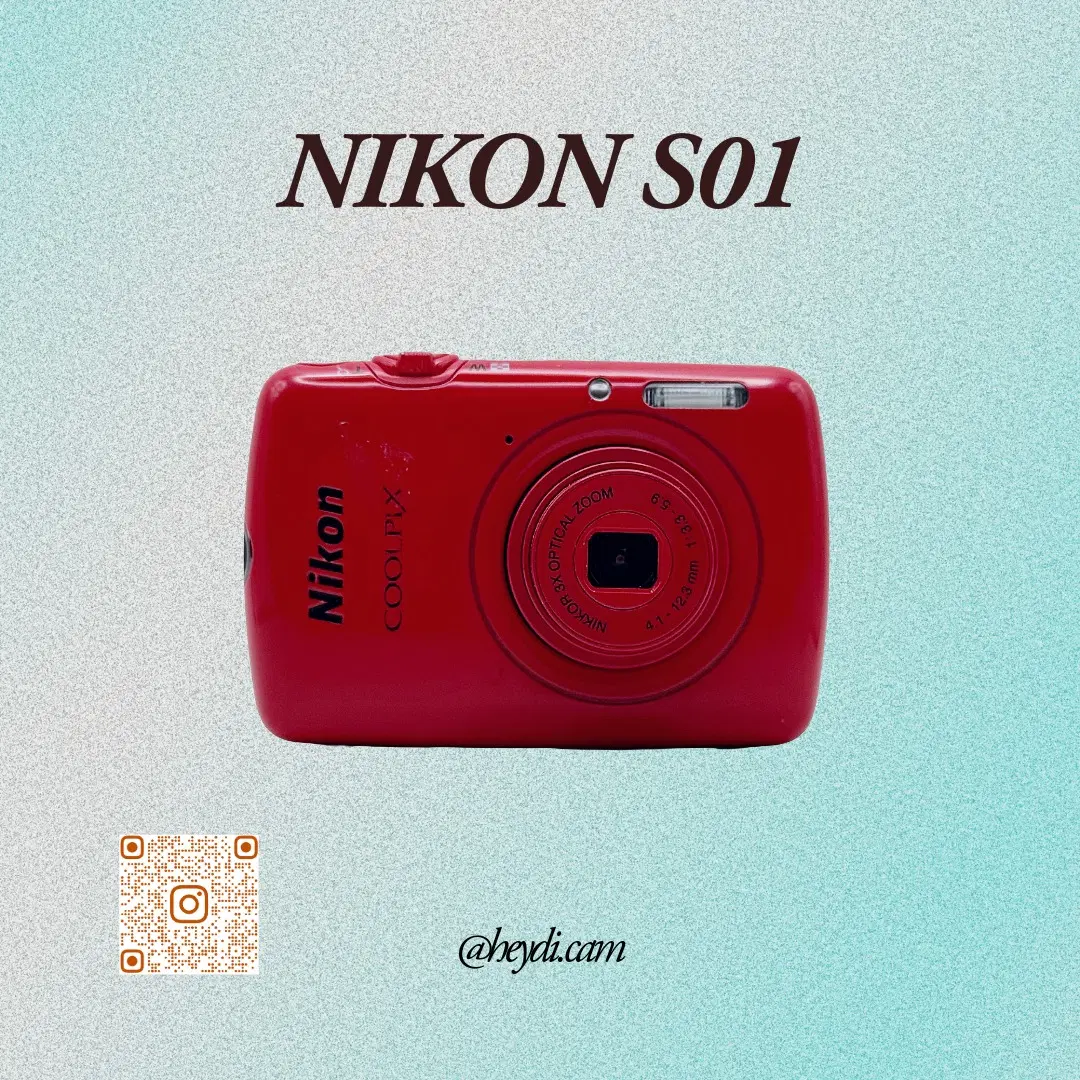 a급> 니콘 쿨픽스 S01 실버 Nikon coolpix s01