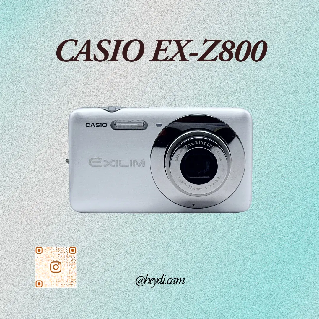 민트급 카시오 엑슬림 z800 Casio Exilim EX-Z800 실버
