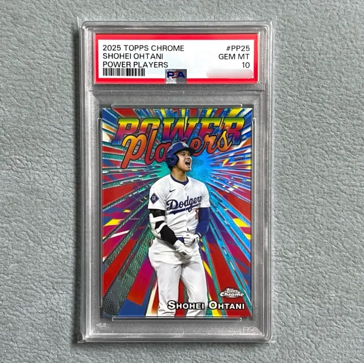 MLB)2025 탑스 LA다저스 오타니 PSA10