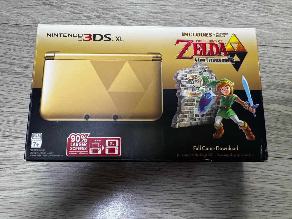 닌텐도 3DS XL 젤다의 전설 트라이포스에디션